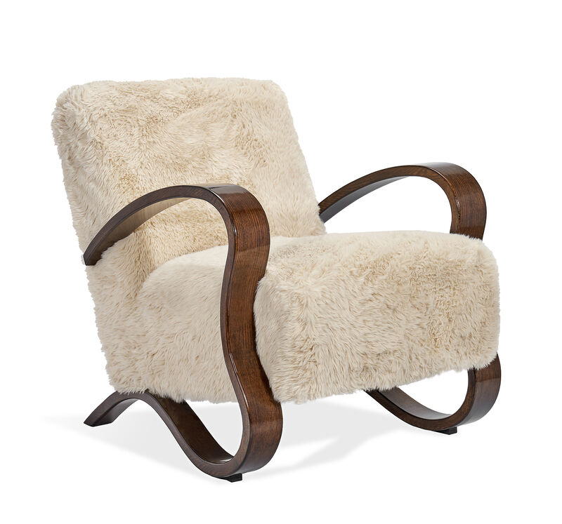 Milan Lounge Chair - Almond