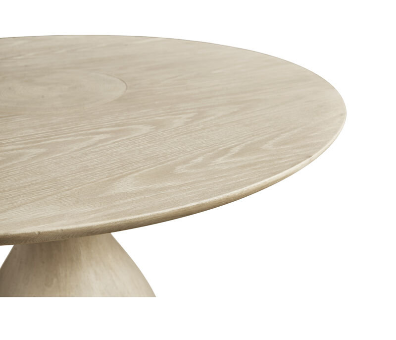 Seamount Oak Pedestal Table