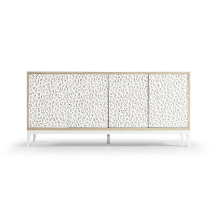 Pelagic Cast Metal Credenza