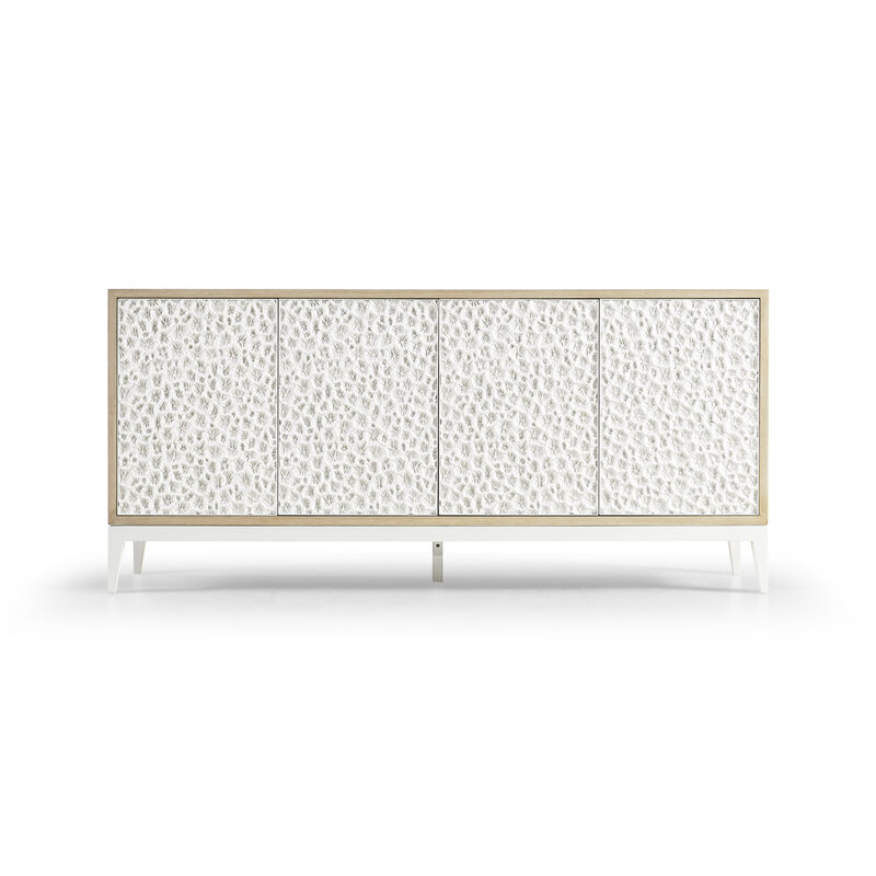 Pelagic Cast Metal Credenza