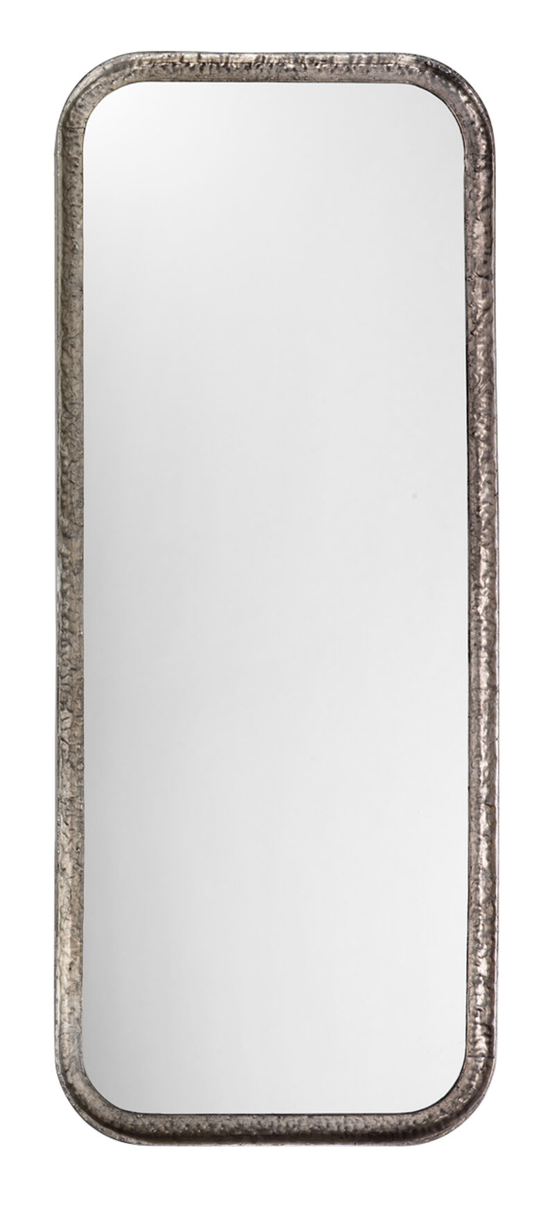 Capital Iron Mirror, Silver Leaf