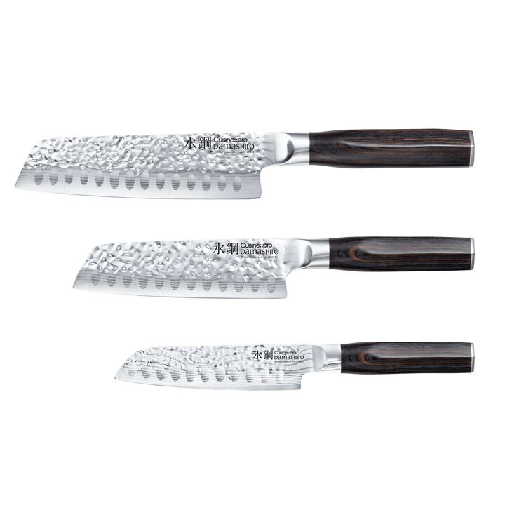 Damashiro® EMPEROR Santoku Set of 3