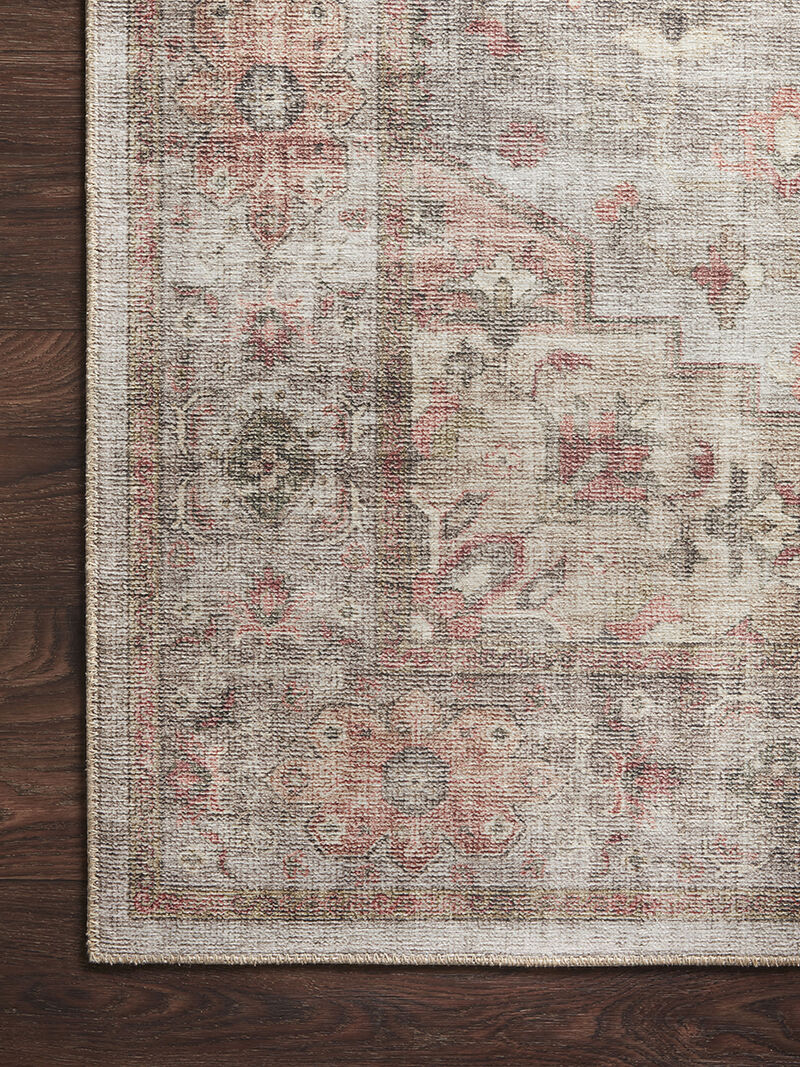 Heidi HEI02 Dove/Spice 5' x 7'6" Rug by Loloi II