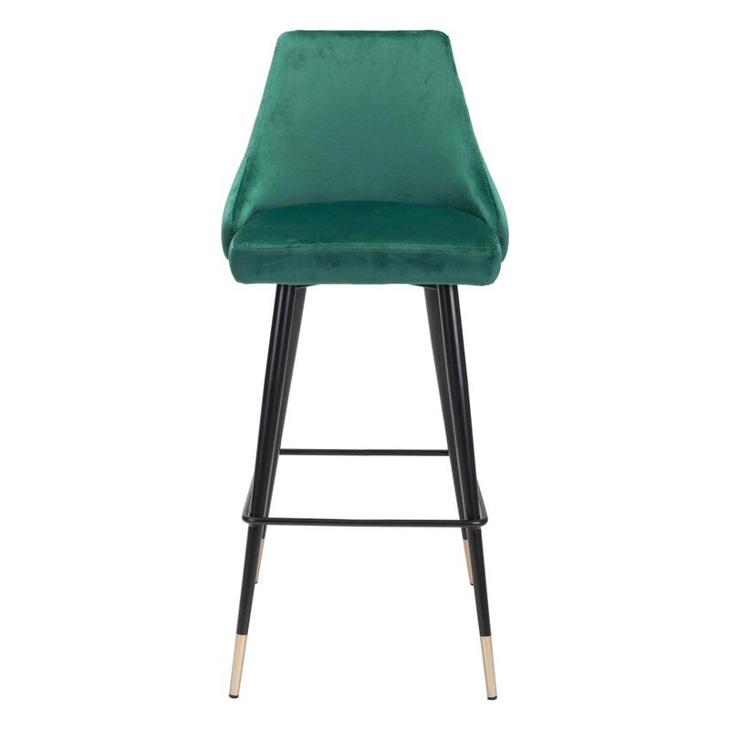 Belen Kox Piccolo Bar Chair, Green Velvet, Belen Kox