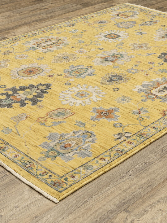 Lucca 2' x 3' Yellow Rug
