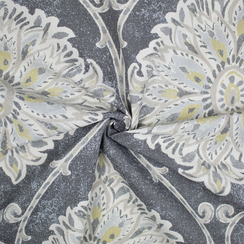 6ix Tailors Fine Linens Bellamy Gray Decorative Throw Pillows