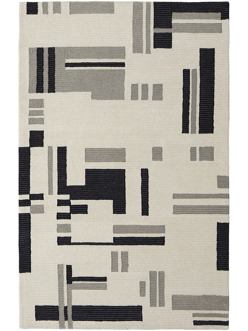 Maguire 8903F Ivory/Taupe 2' x 3' Rug