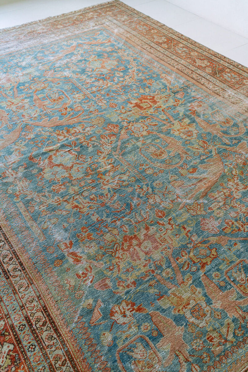 District Loom Antique Mustafi Mahal rug-Marie