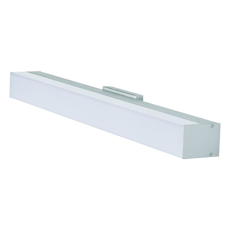 VONN Lighting Integrated AC LED ADA Compliant Bathroom Wall Lighting Fixture in Silver