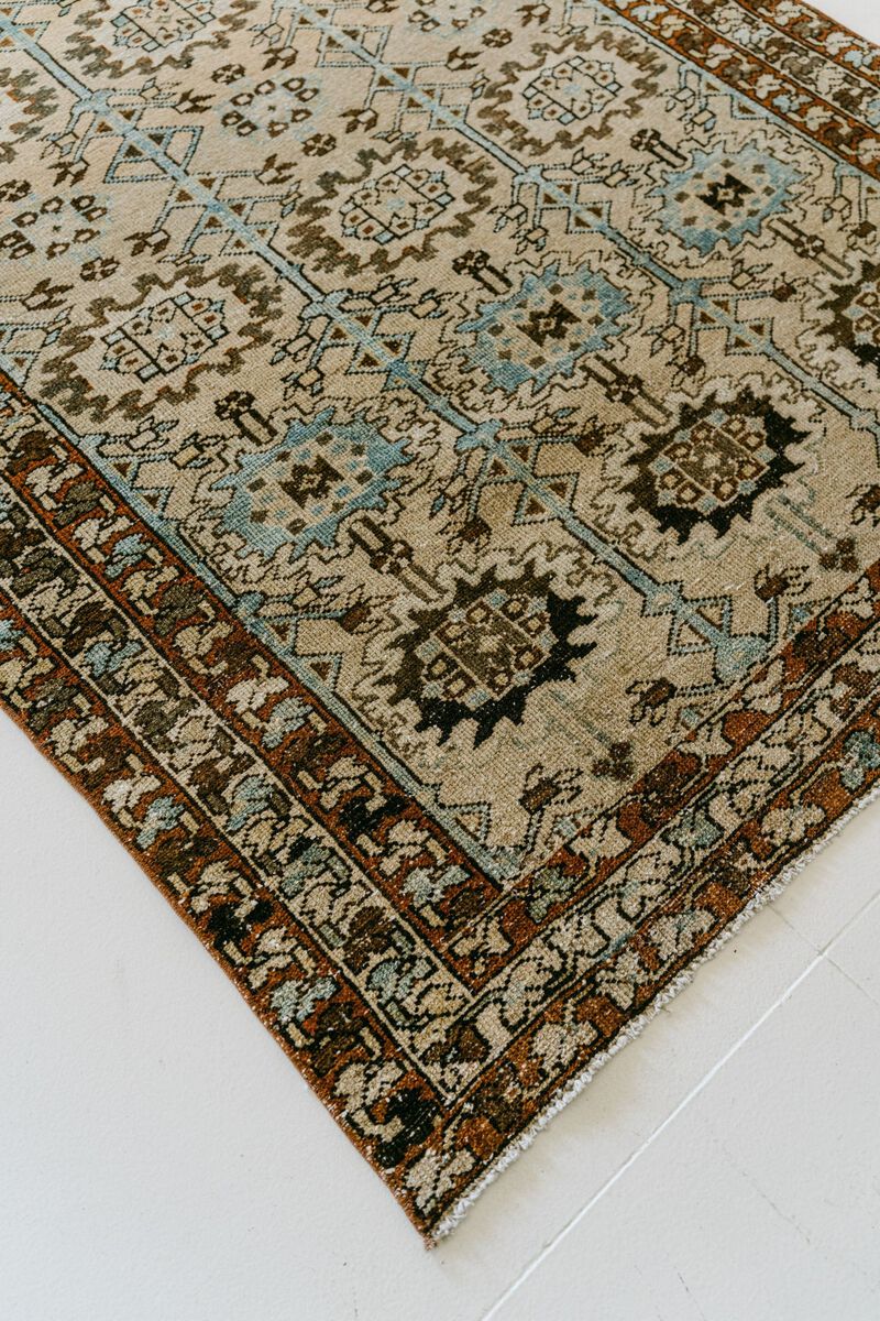 District Loom Vintage Bakhtiari scatter rug-Tannon