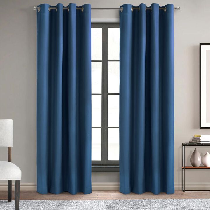 Thermaplus Alpine Blackout Premium Stylish and Functional Grommet Curtain Panel