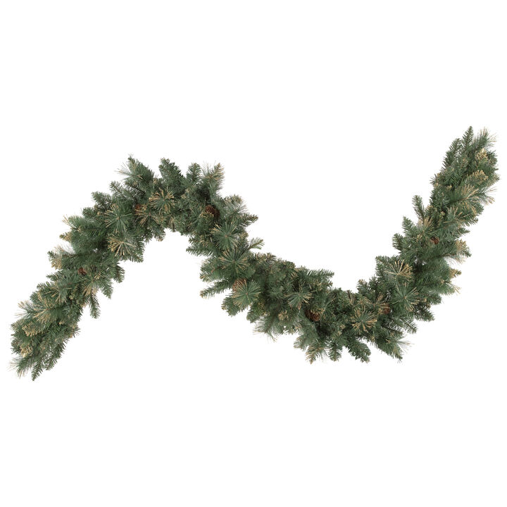 9' x 10 Yorkshire Pine Artificial Christmas Garland - Unlit