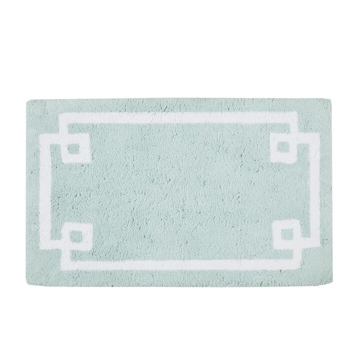 Belen Kox Seafoam Delight Tufted Cotton Bath Rug, Belen Kox