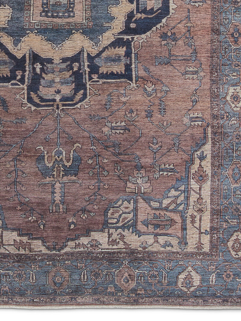 Vindage Barrymore Blue 5'3" x 8' Rug