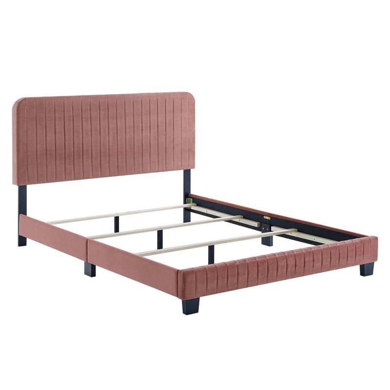 Modway - Celine Channel Tufted Performance Velvet Full Bed