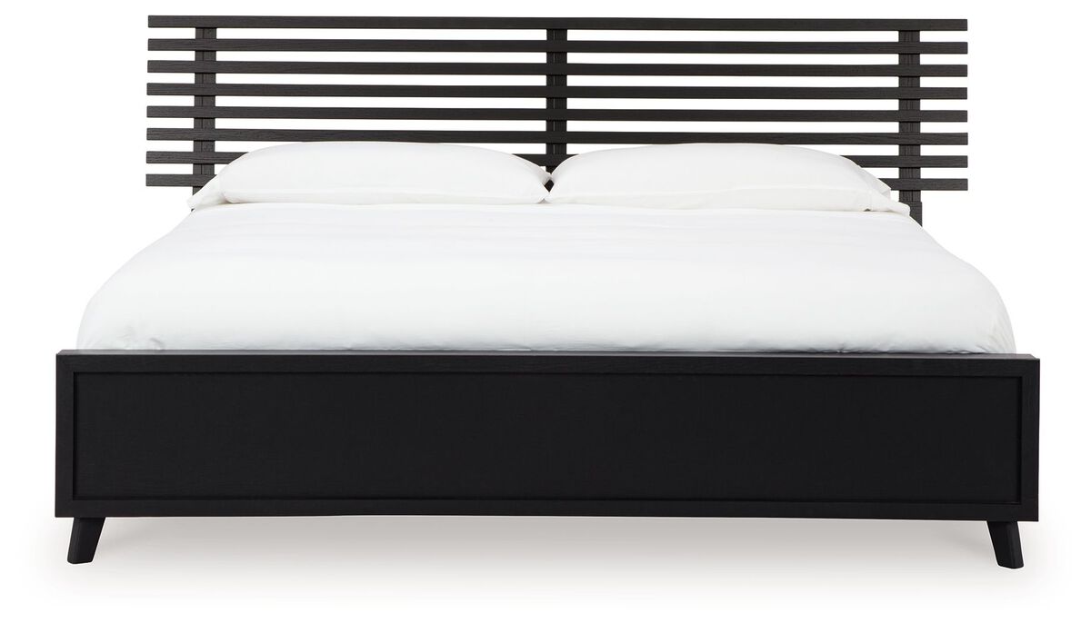 Danziar King Slat Panel Bed