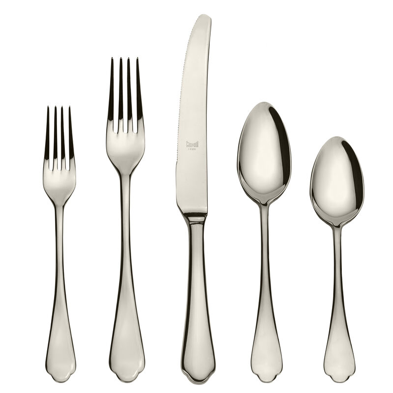 Dolce Vita Champagne Flatware Set 5 Pieces