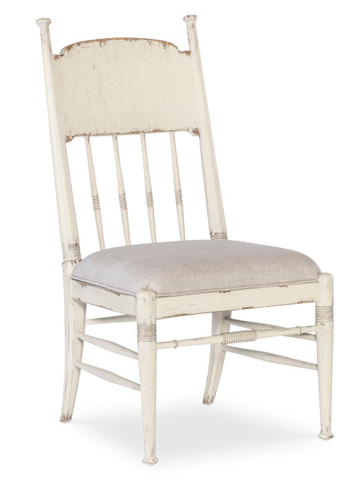 Americana Upholstered Seat Side Chair