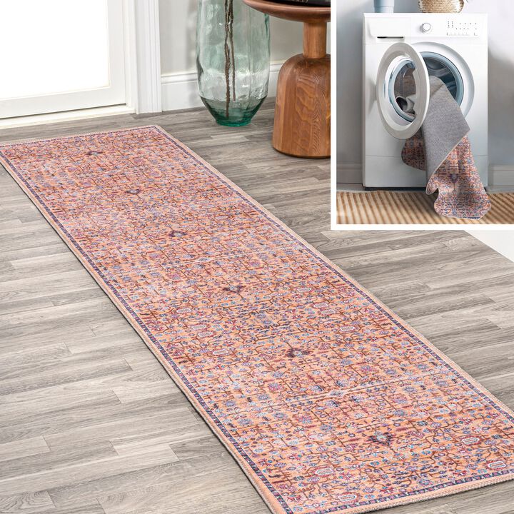 Kemer All Over Persian Washable Indoor/Outdoor Area Rug