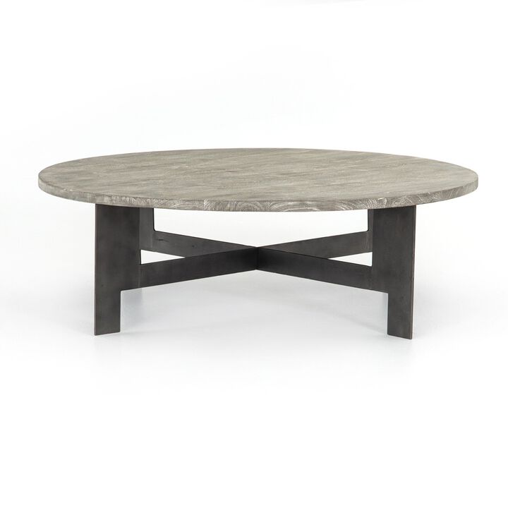 Round Coffee Table With Iron