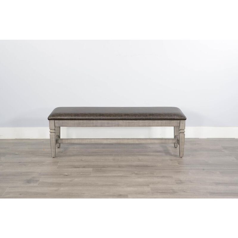 Sunny Designs Cushioned Bench