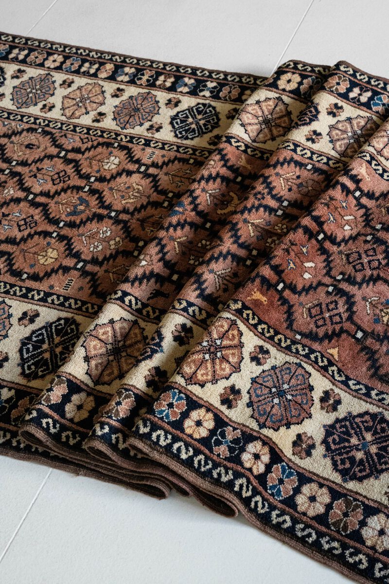 District Loom Vintage Ensari runner rug-Colter