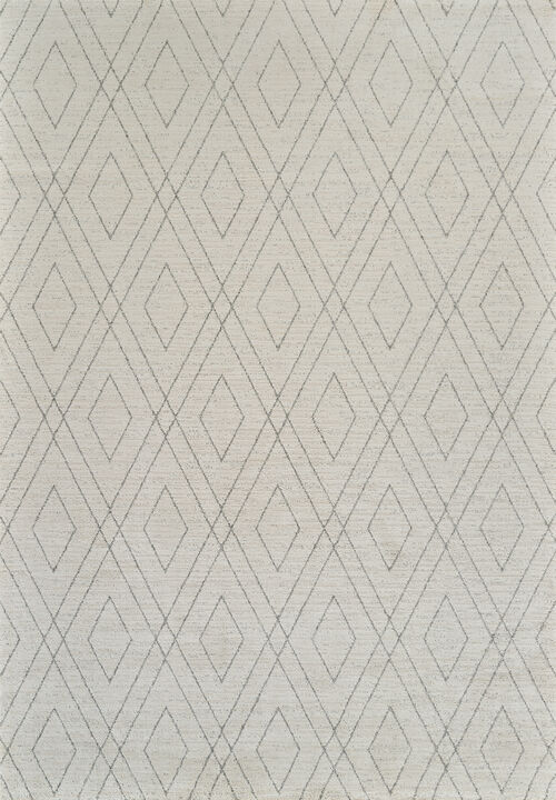 Casa Abstract Boho Beige Grey Indoor Area Rug