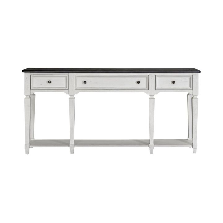 Liberty Furniture Allyson Park 72 Inch Hall Table, W72 x D13 x H34, White