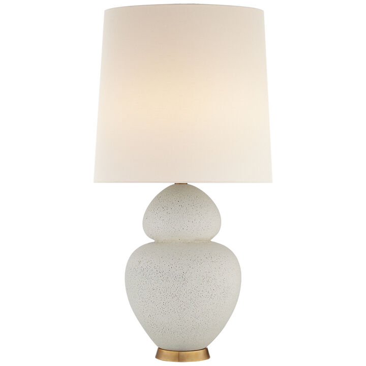 Michelena Table Lamp in White