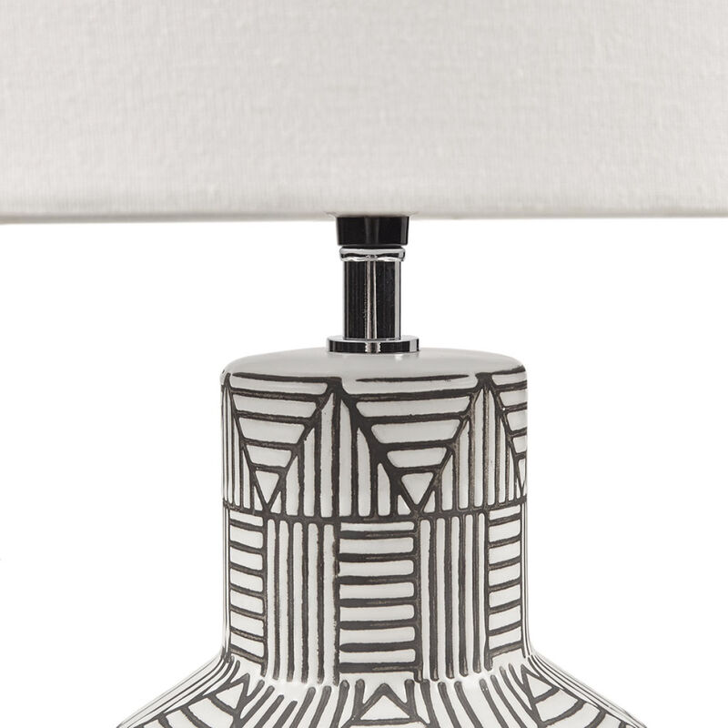 Agape Boho Ceramic Table Lamp