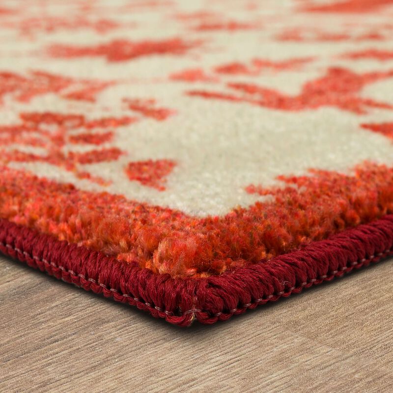 Holiday Forest Red 2' x 3' 4" Kitchen Mat