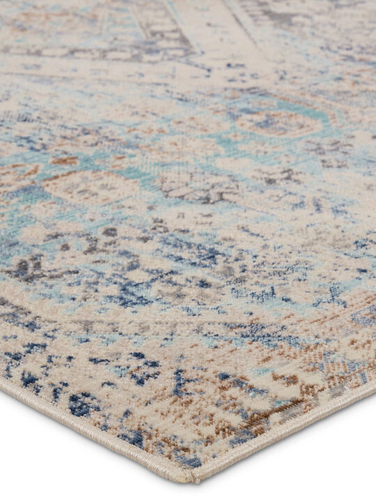 Bequest Marquess Blue 3' x 8' Runner Rug