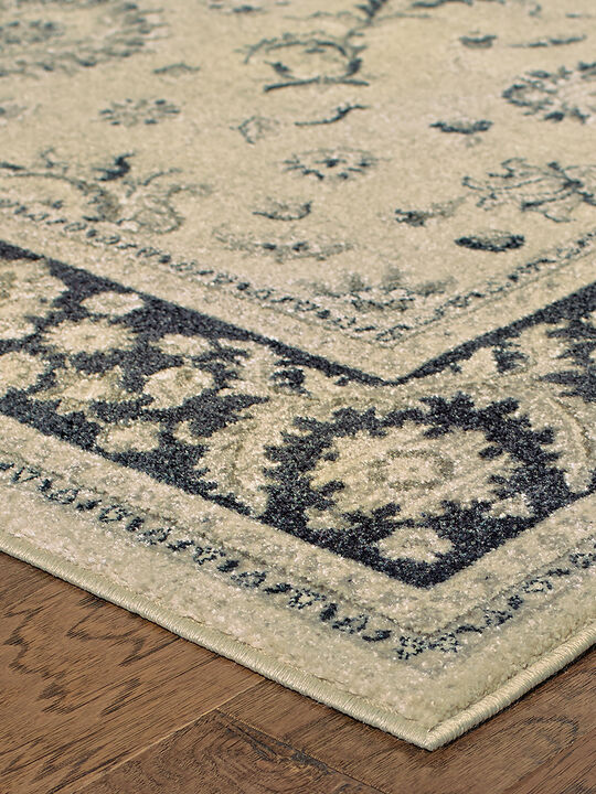 Richmond 1'10" x 3' Ivory Rug