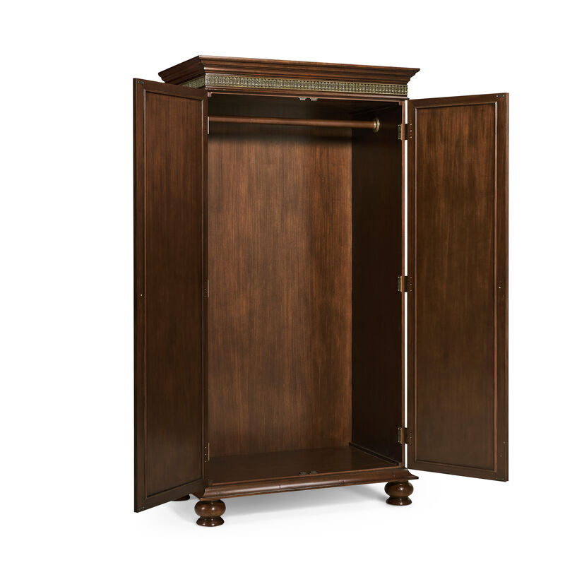 Gentleman's Mahogany Wardrobe