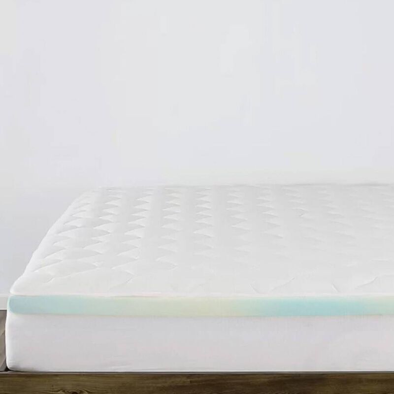 eLuxury 2-Piece Extra Thick Rayon from Bamboo Mattress Topper