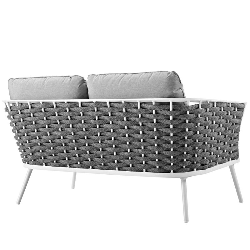 Modway - Stance Outdoor Patio Aluminum Loveseat