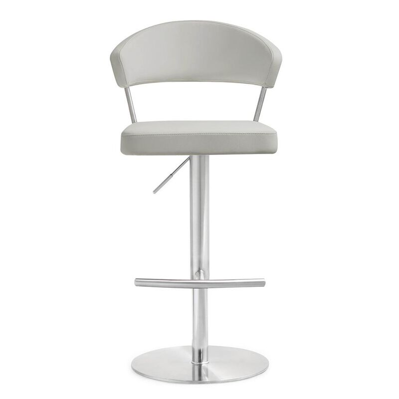 Belen Kox Contemporary Light Grey Barstool, Belen Kox