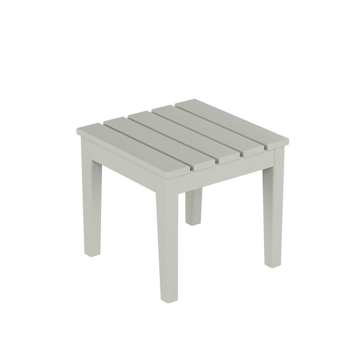 WestinTrends Outdoor Patio Modern Adirondack Side Table