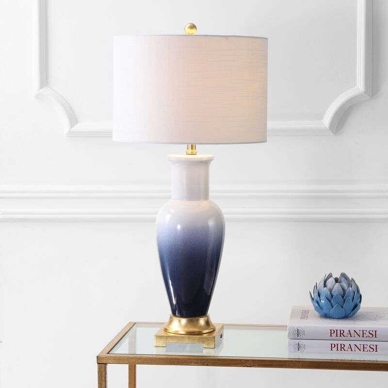 Dip Dye Ceramic LED Table Lamp