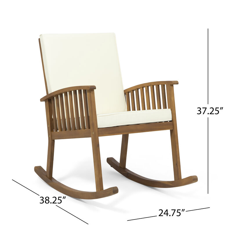 Merax Modern Outdoor Rocking Chair