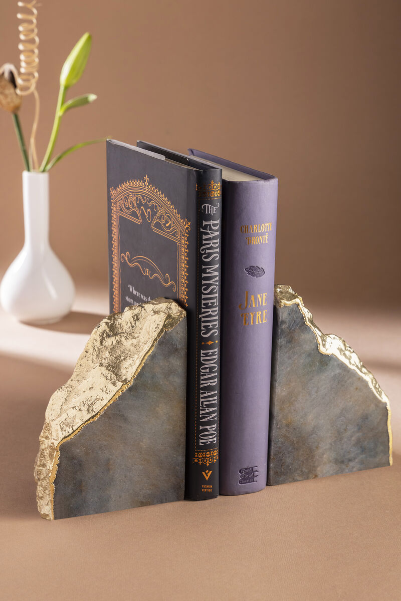 Dazzle Aventurine Bookends - Set of 2