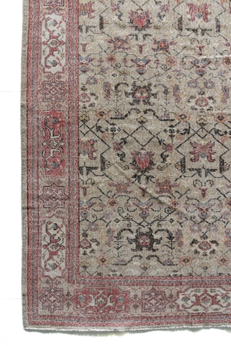 District Loom Vintage Isparta scatter rug- Bitterroot