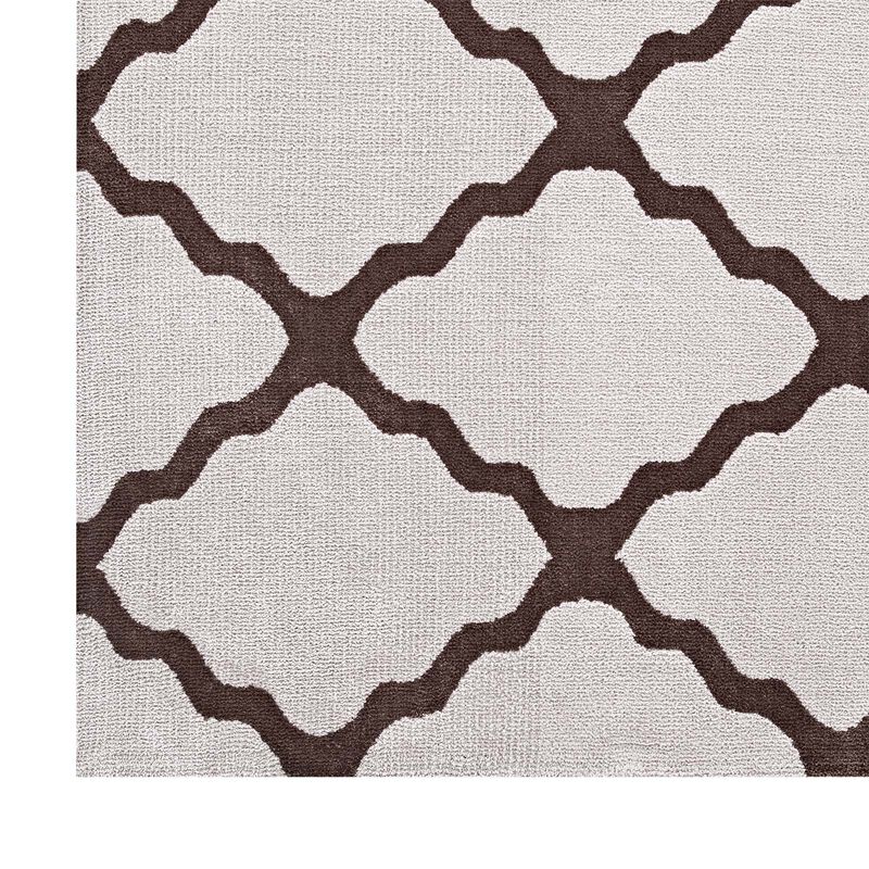 Marja Moroccan Trellis 8x10 Area Rug - Brown and Gray