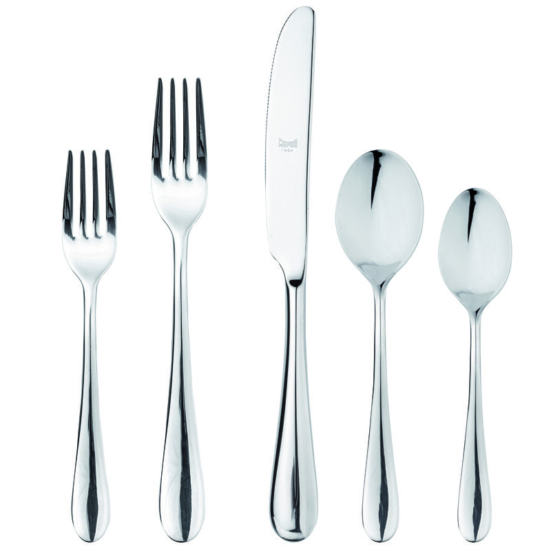 Natura 20-Piece Flatware Set in Mirror