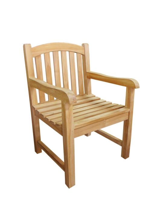 Teak Captain Arm Chair