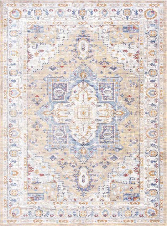 Pasargad Home Turkish Heritage Design Grey Area Rug- 8' 6" X 11' 6"