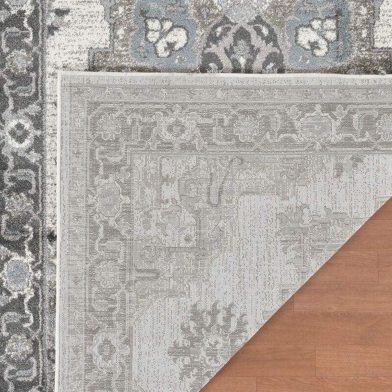 Alexandria Earley Taupe Medallion Area Rug