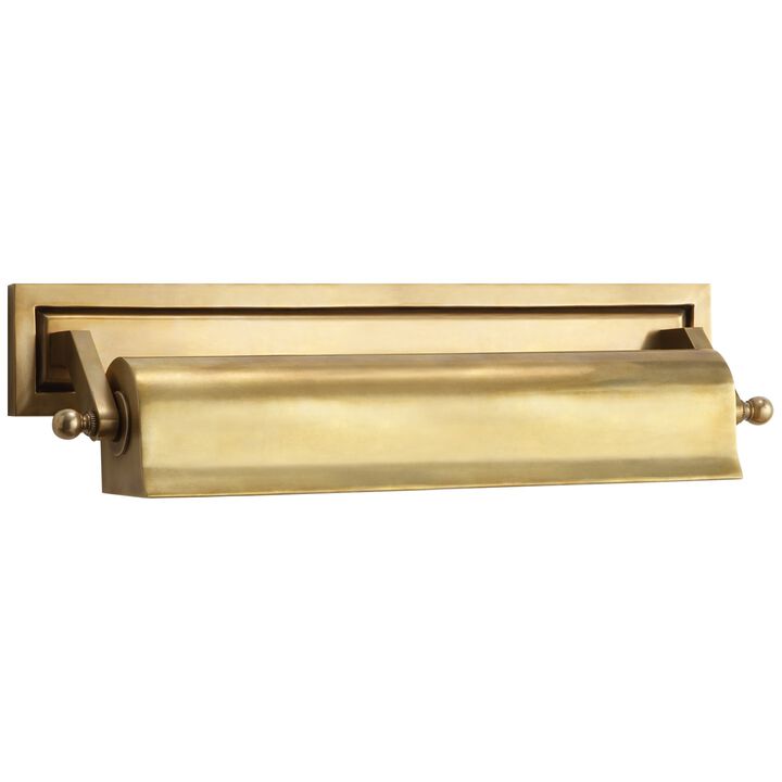Library 16" Picture Light in Antique Brass