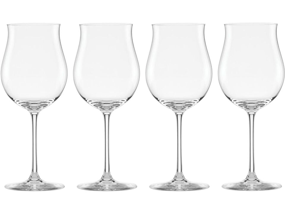 Lenox Tuscany Classics 4-Piece Rose Glass Set, Clear