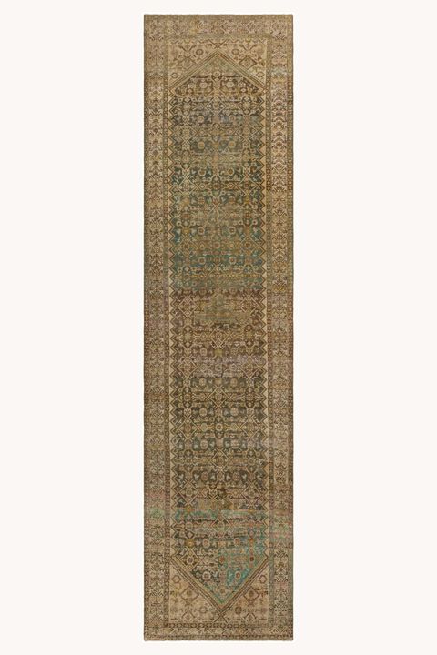 District Loom Vintage Turkish Runner Rug-Hanzi